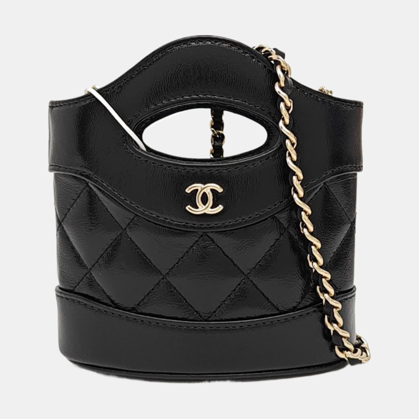 CHANEL 31 Mini Quilted Lambskin Black