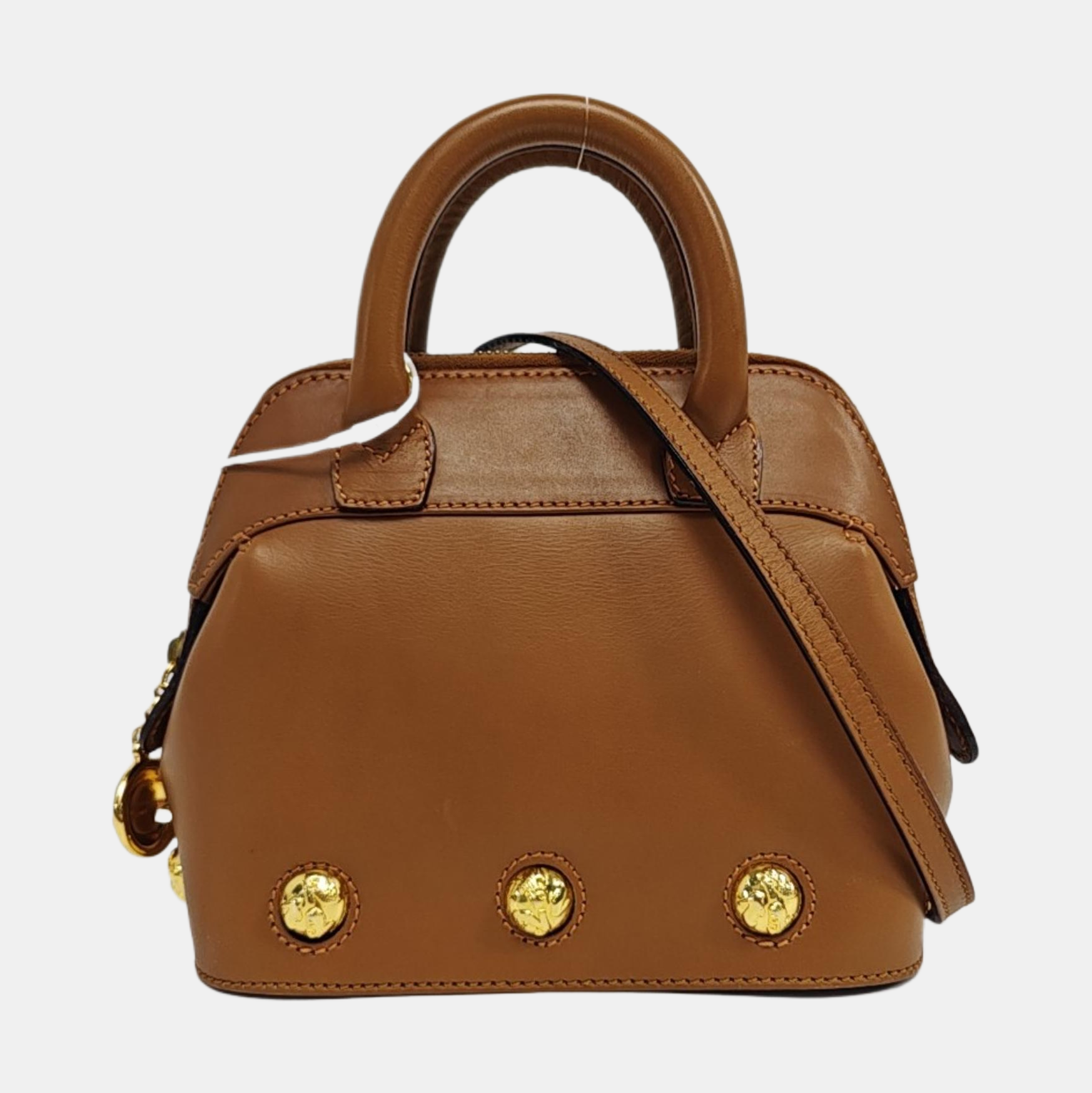 Calfskin Tote Bag Brown