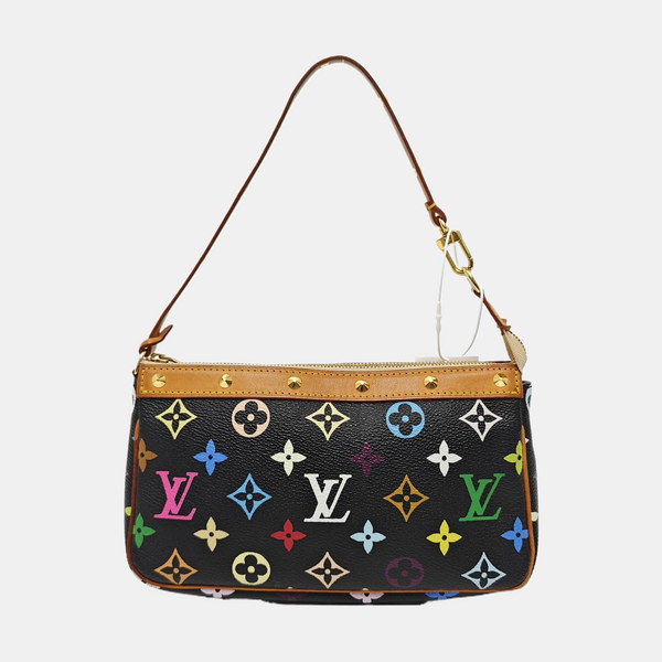 LV × TM ACCESSOIRES GM Monogram Coated Canvas Black