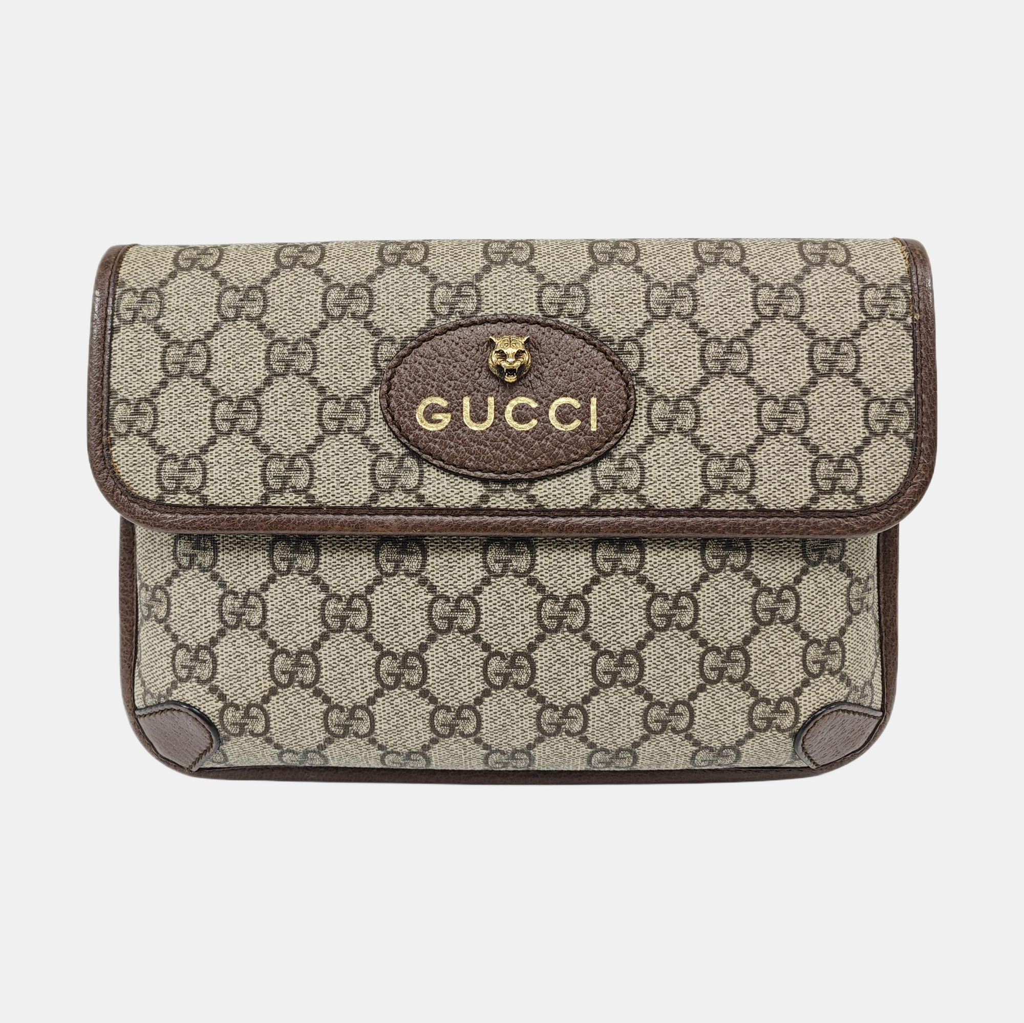 Neo Vintage Monogram Coated Canvas Beige