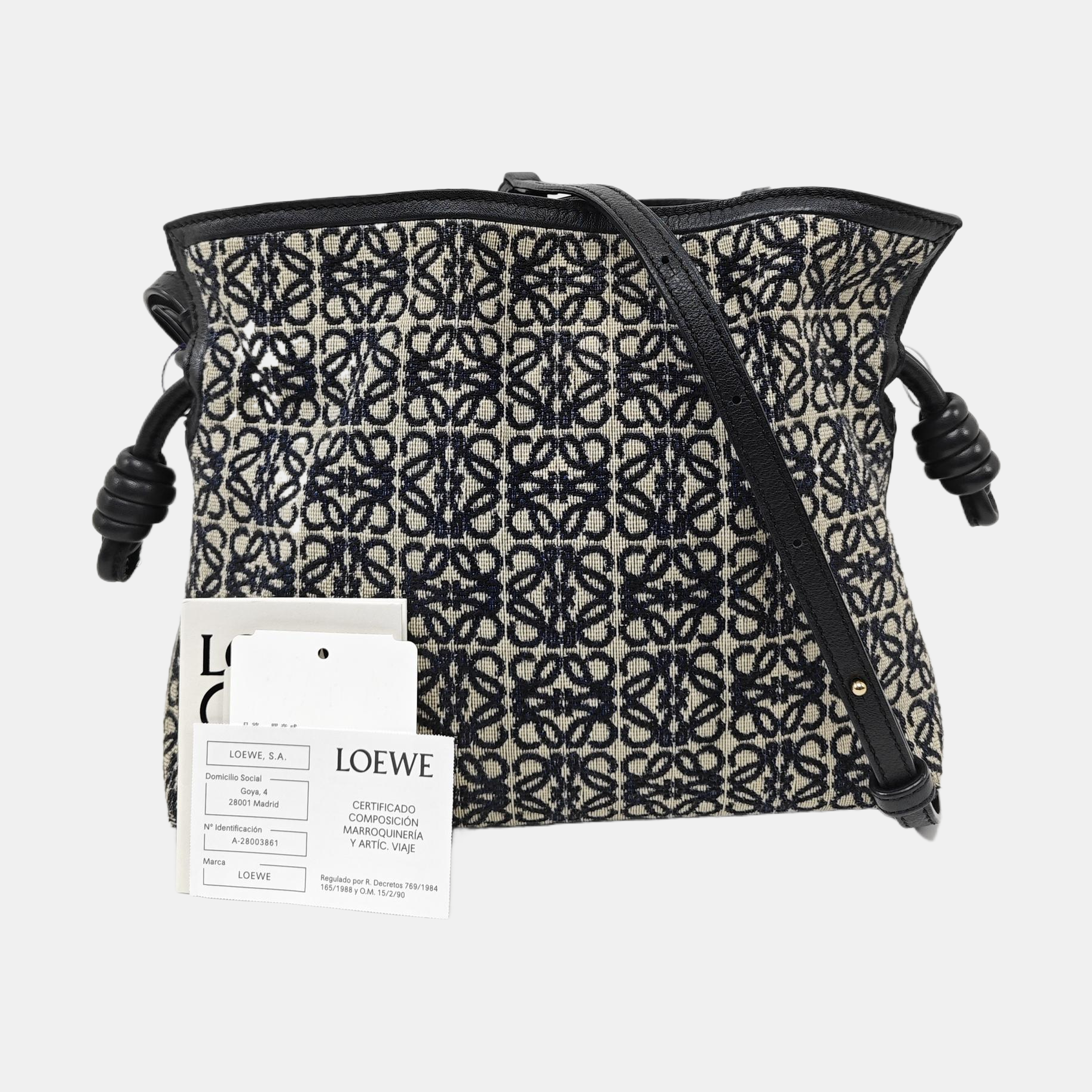 Flamenco Mini Monogram Canvas Blue