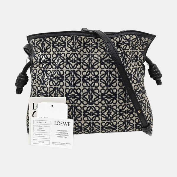 Flamenco Mini Monogram Canvas Blue