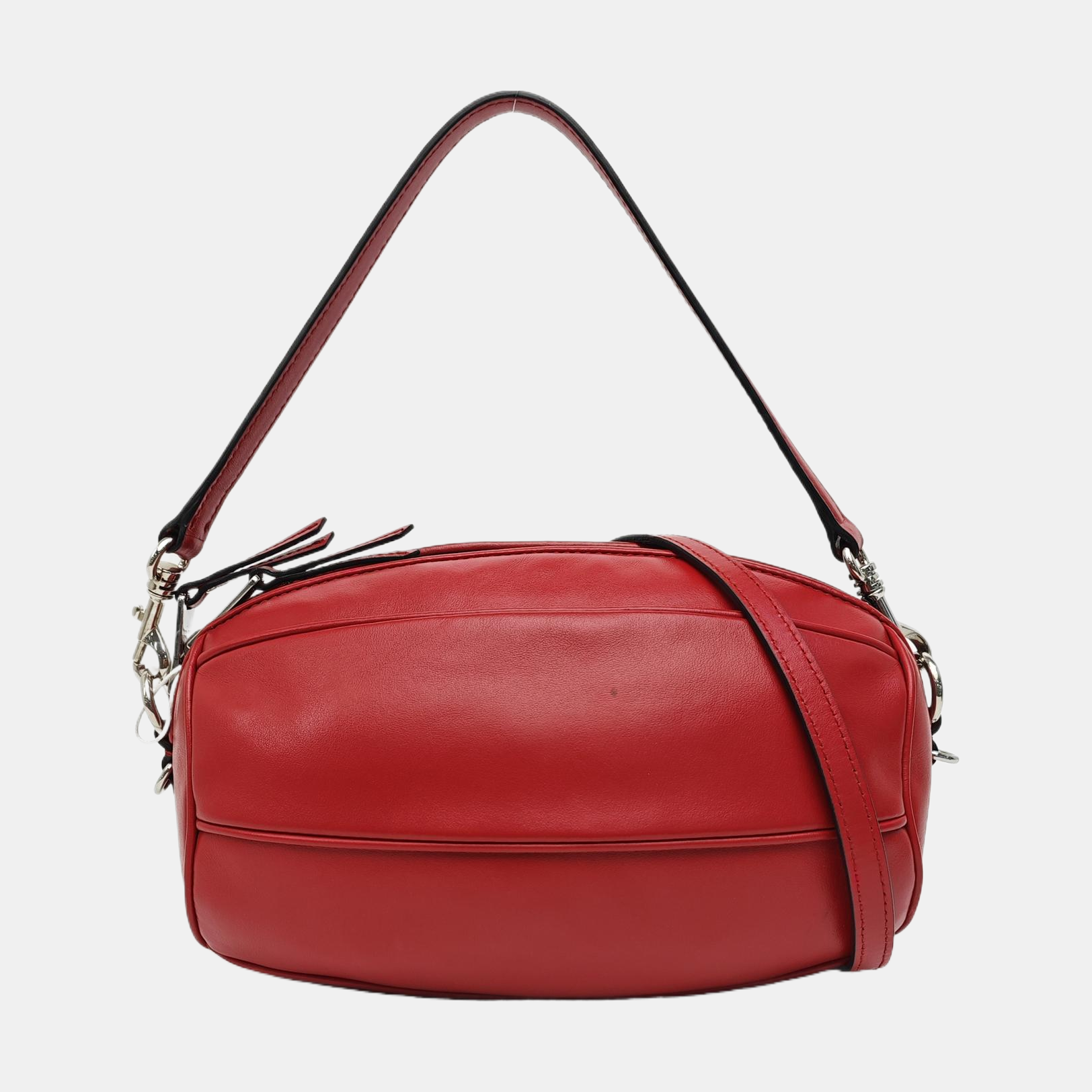 Lambskin Shoulder Bag Red