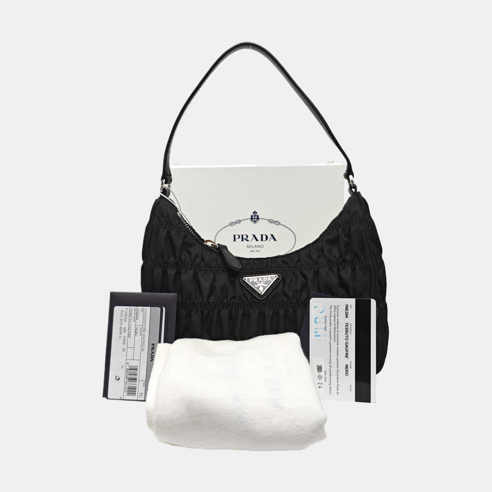 Re-Edition2005 Mini Quilted Nylon Black
