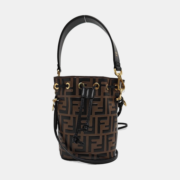 Mon Tresor Mini Monogram Calfskin Brown