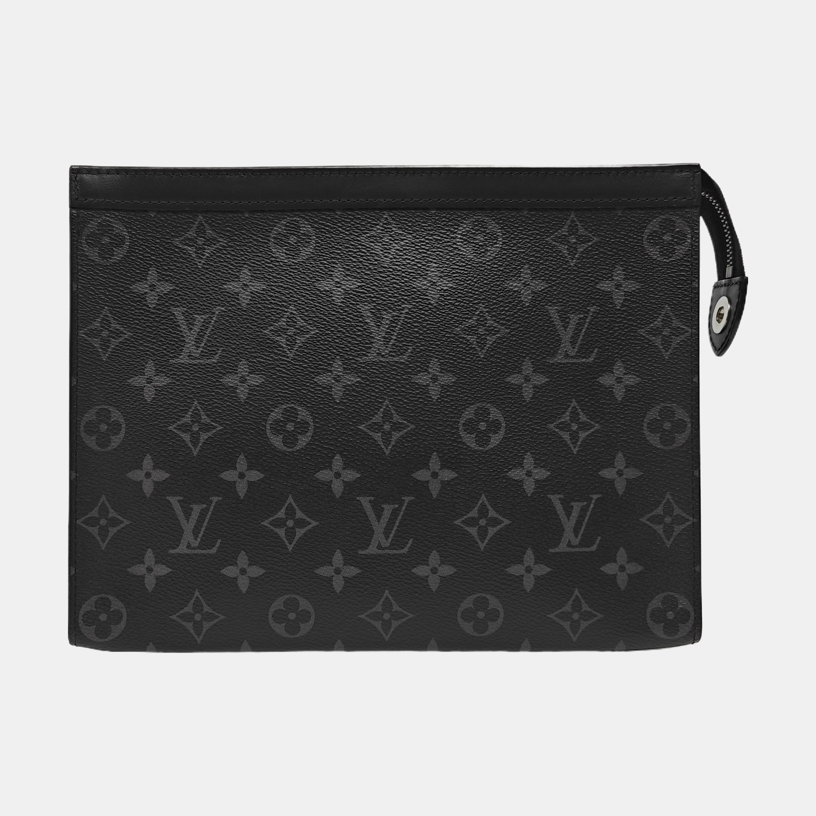 Pochette Voyag MM Monogram Coated Canvas Black