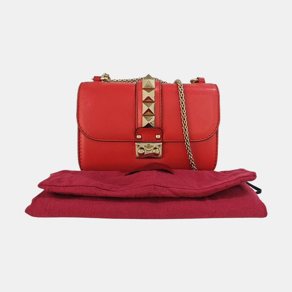 Glam Calfskin Red