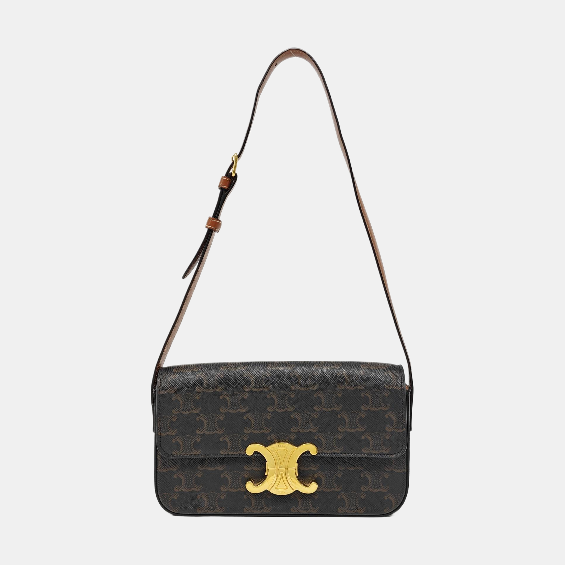 TRIOMPHE Teen Coated Canvas Black