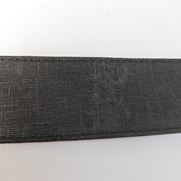 Coated Canvas Belt Black