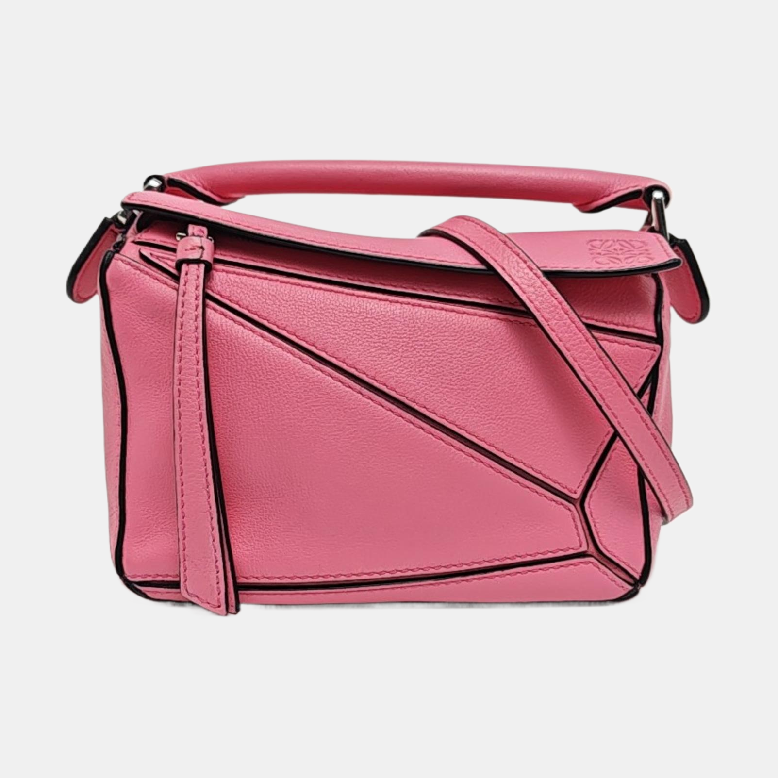Puzzle Mini Calfskin Pink