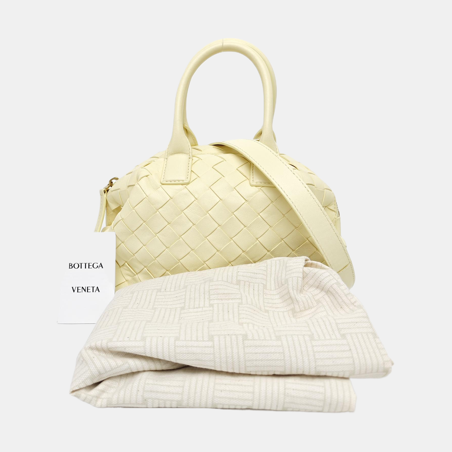 Lambskin Shoulder Bag Yellow