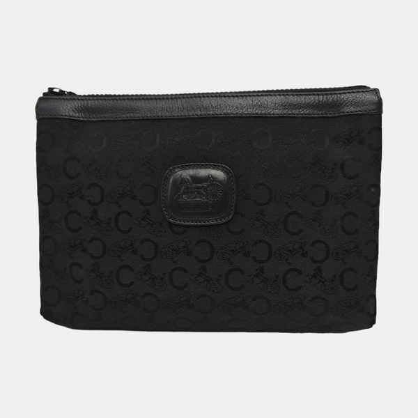 Canvas Clutch Black