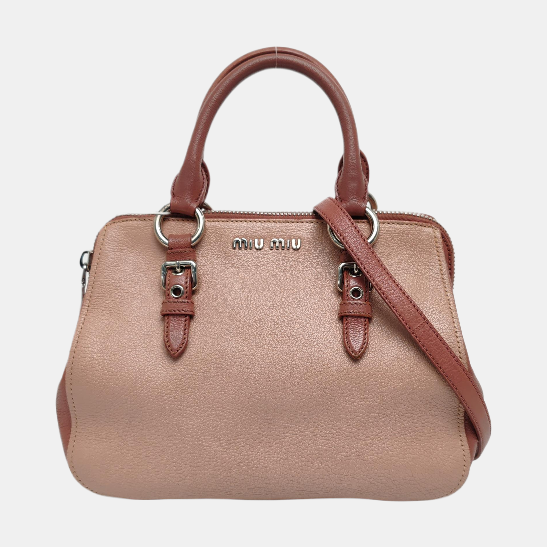 Calfskin Tote Bag Pink