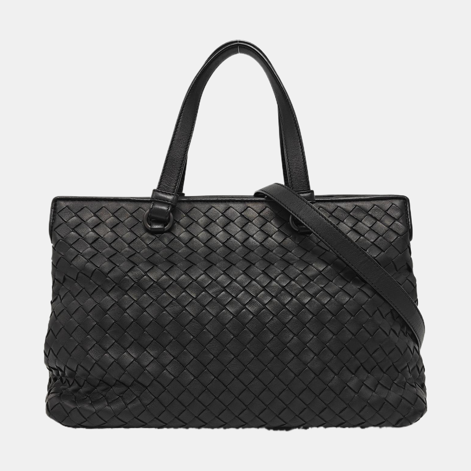Lambskin Shoulder Bag Black