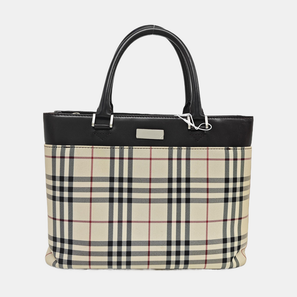 Canvas Tote Bag Beige