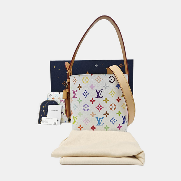 LV × TM ALL IN BB Monogram Coated Canvas White