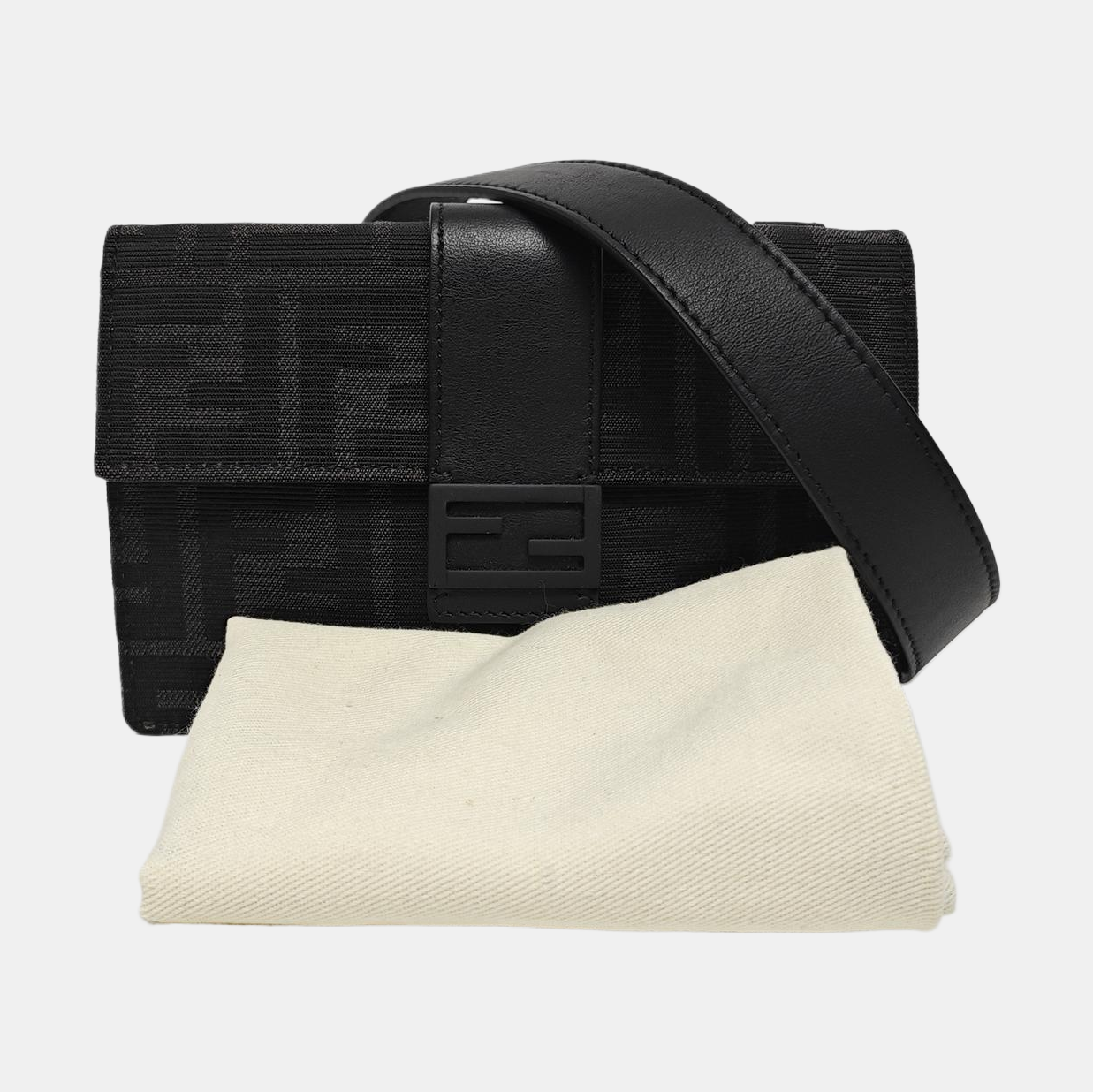 Canvas Shoulder Bag Black