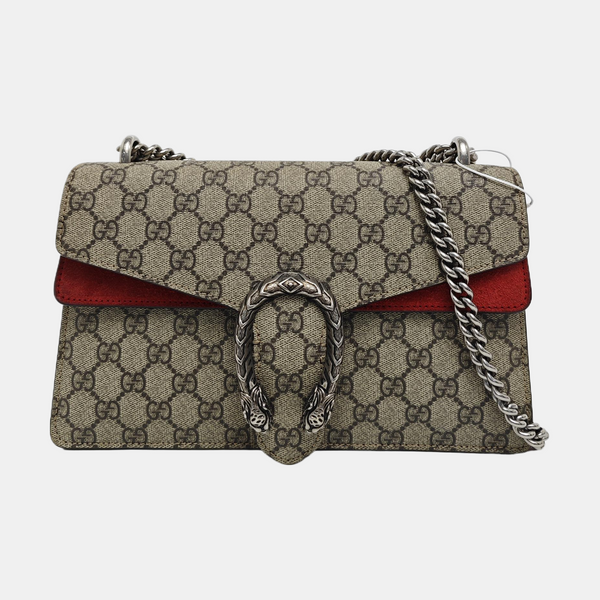 Dionysus Small Monogram Canvas Black