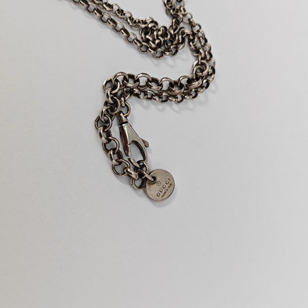 Blind For Love 925 Sterling Silver Necklace