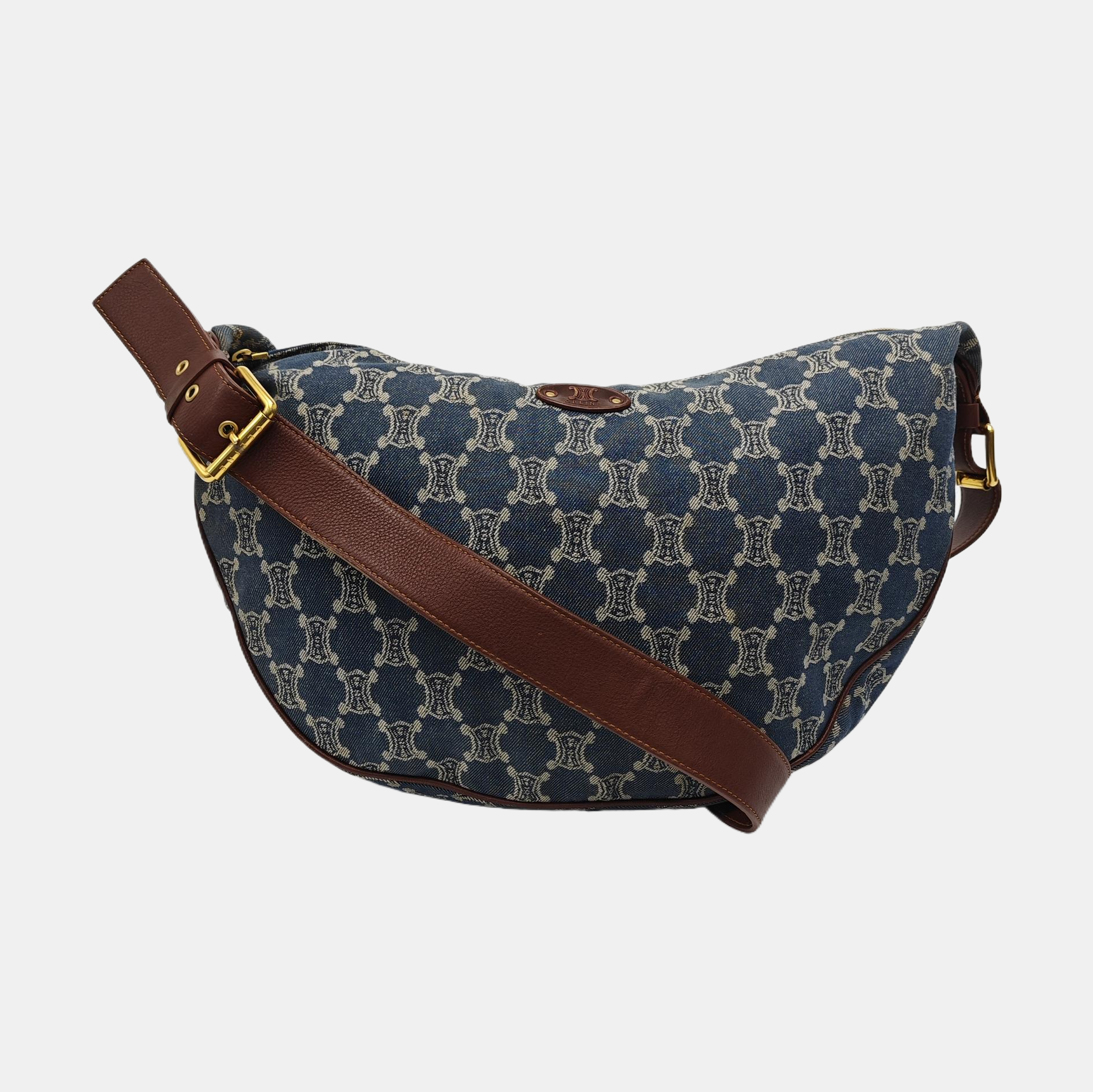 Canvas Shoulder Bag Blue