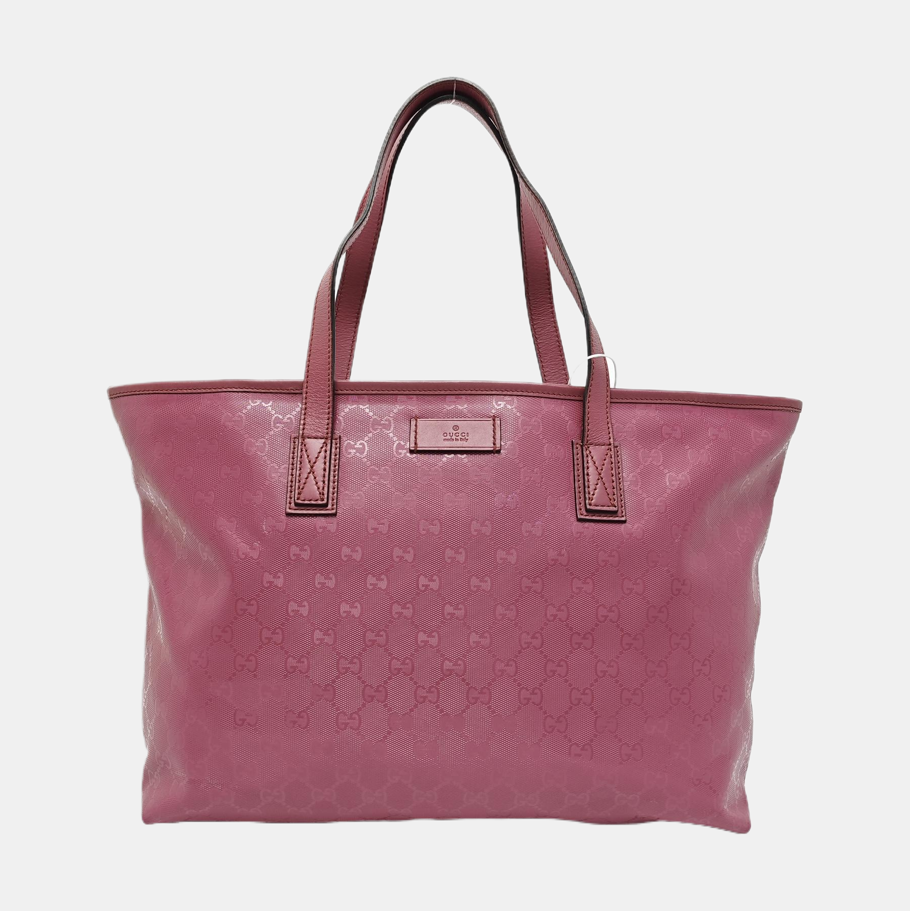 GG Imprime Monogram Coated Canvas Red