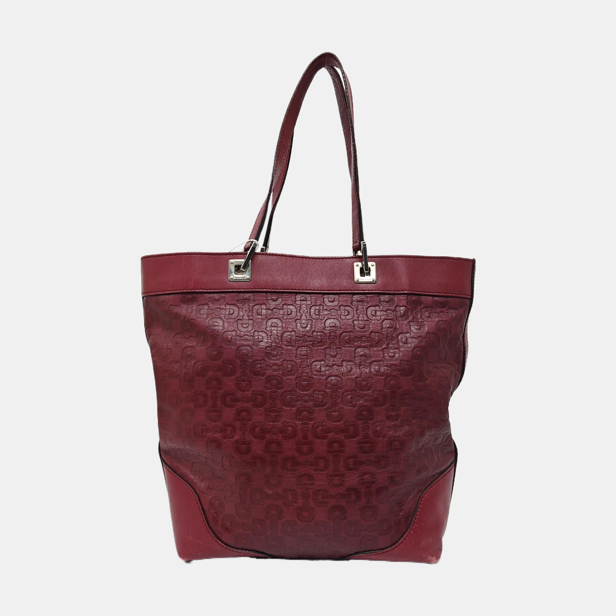 Calfskin Tote Bag Red