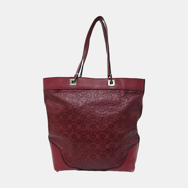 Calfskin Tote Bag Red