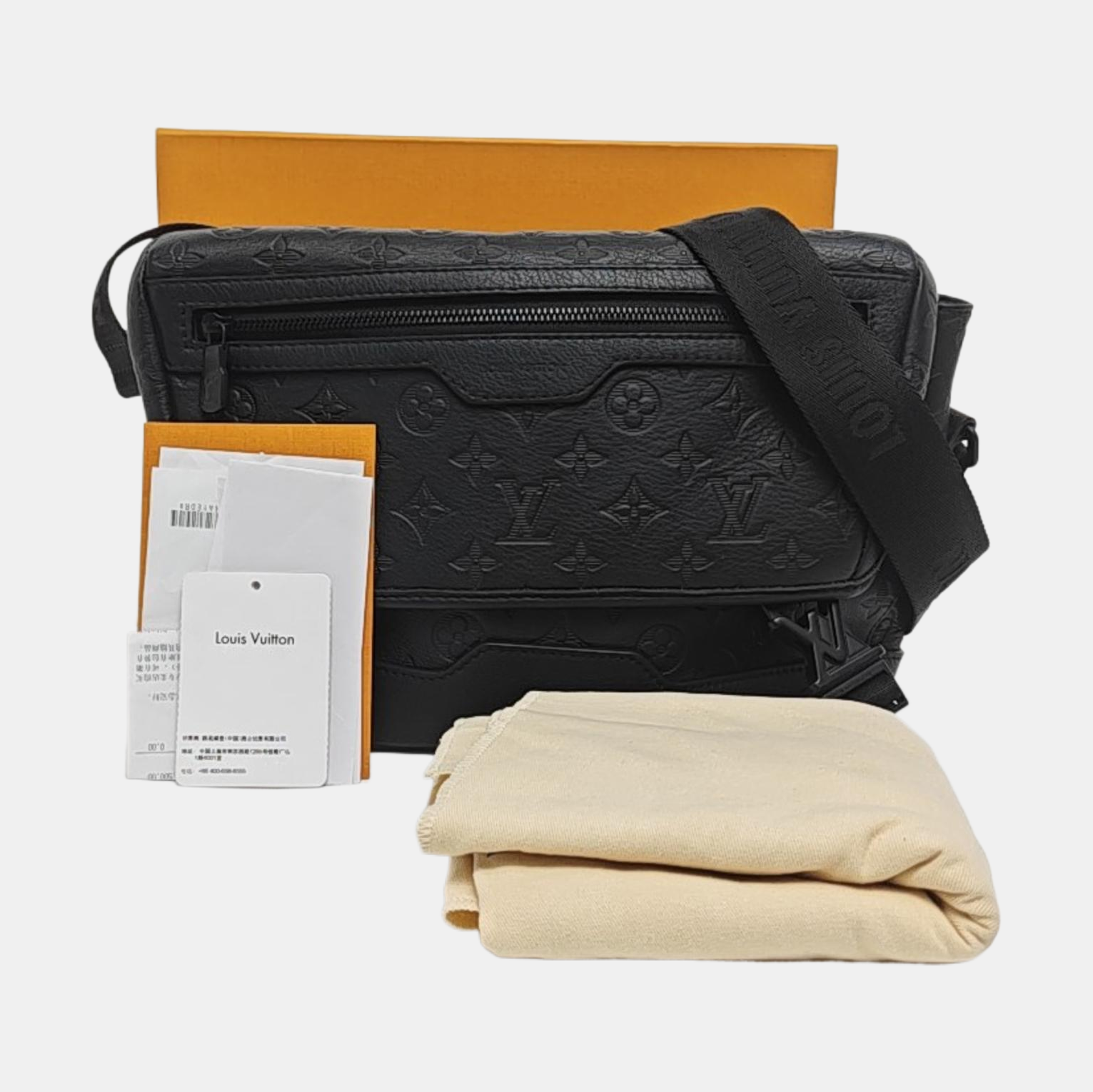 Monogram Calfskin Black