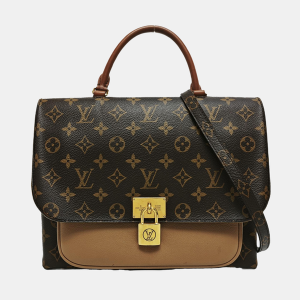 MARIGNAN Monogram Coated Canvas Brown
