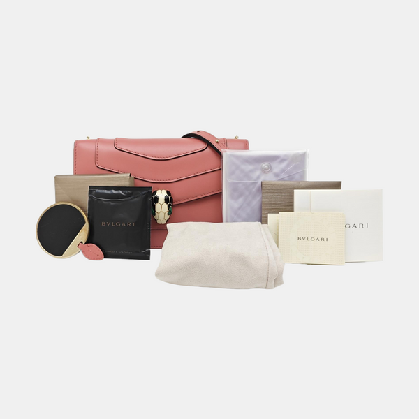 SERPENTI FOREVER Small Calfskin Pink