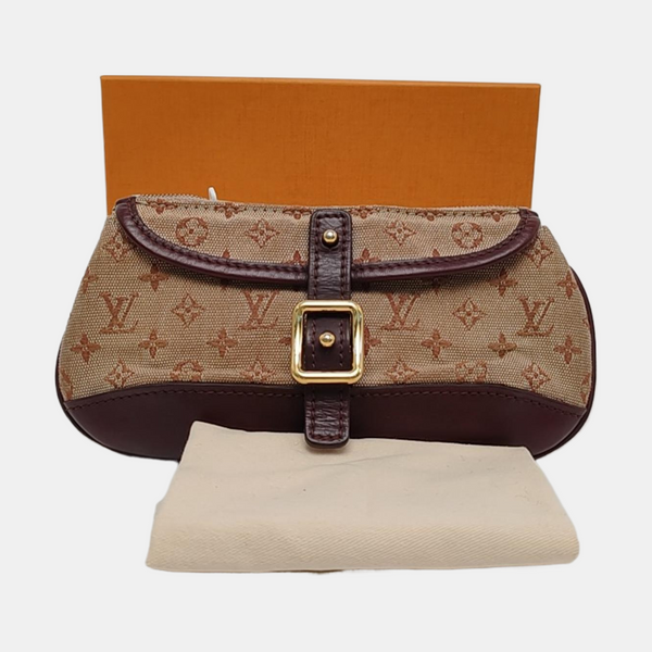ANNE SOPHIE Monogram Canvas Beige