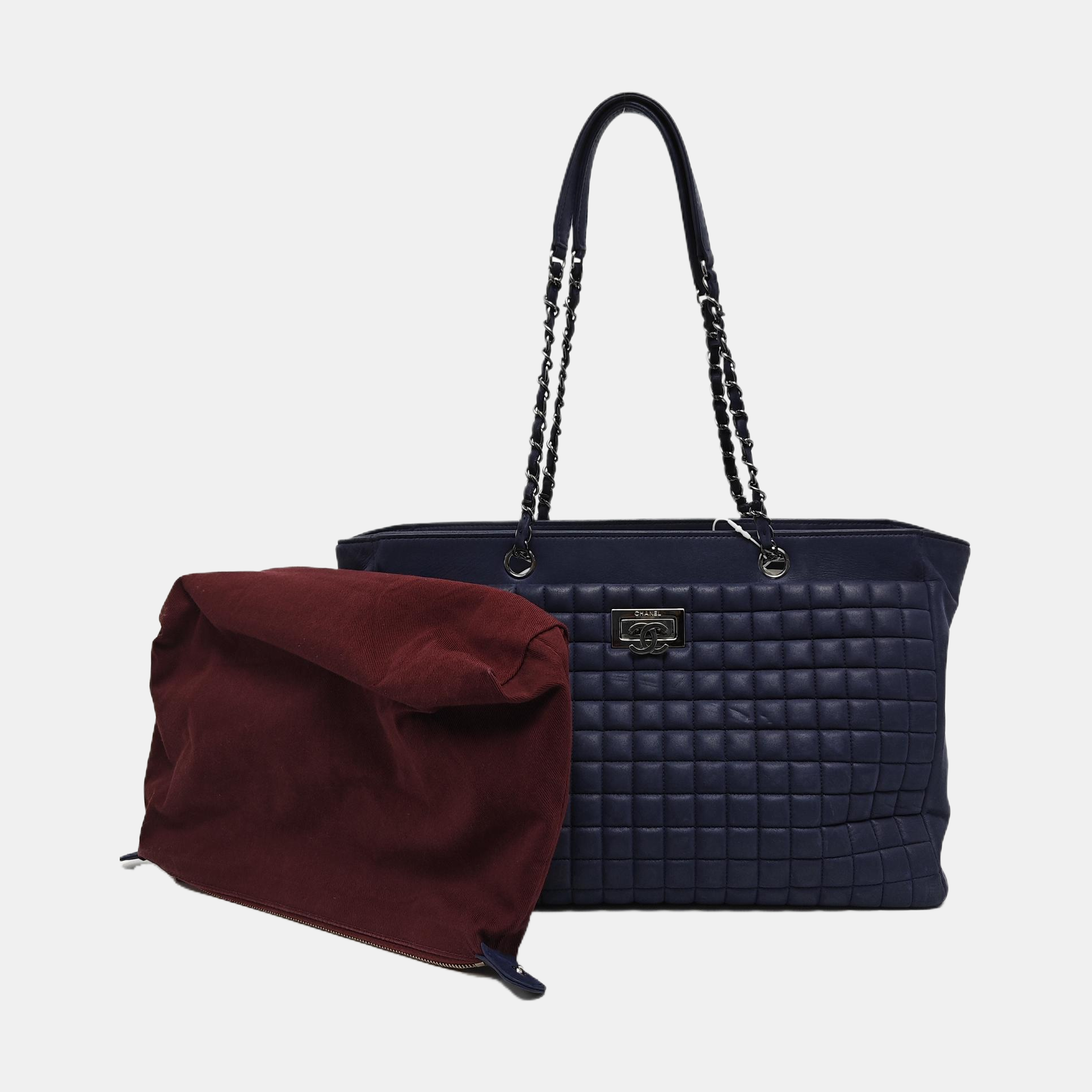 Quilted Calfskin Blue