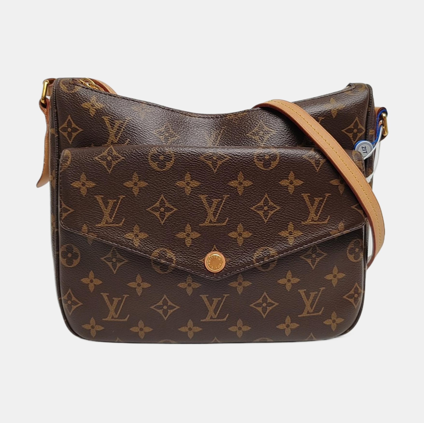 Monogram Coated Canvas Brown