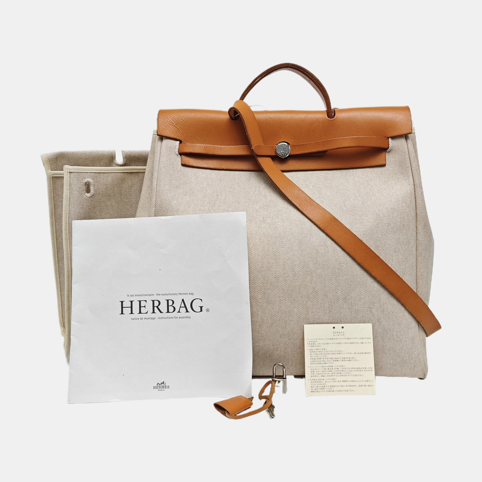 Herbag 39 Coated Canvas White