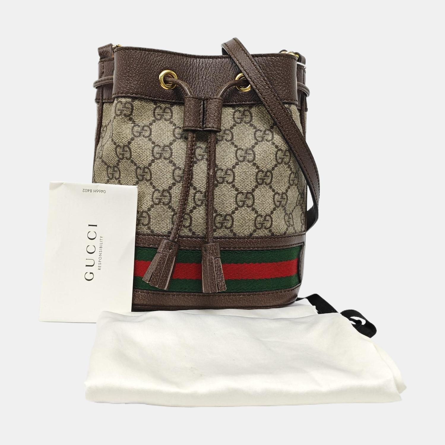 Ophidia Mini Monogram Coated Canvas Beige