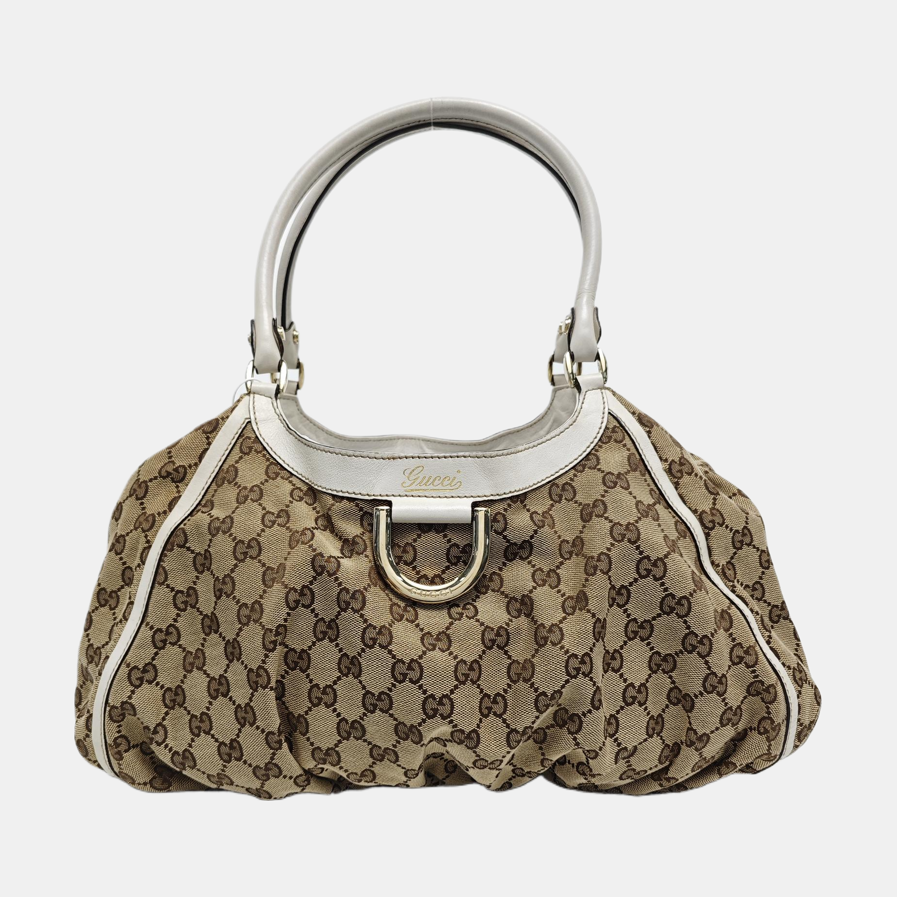 D-Ring Monogram Canvas Brown