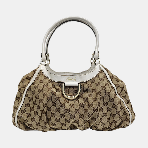D-Ring Monogram Canvas Brown