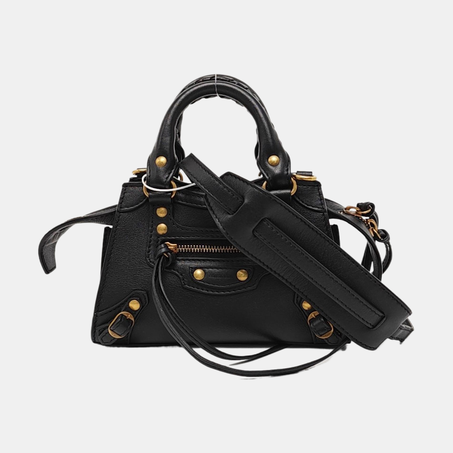 Neo Classic Mini Calfskin Black