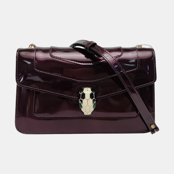 SERPENTI FOREVER Small Calfskin Purple