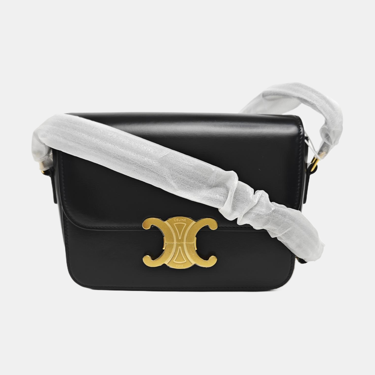 TRIOMPHE Teen Calfskin Black