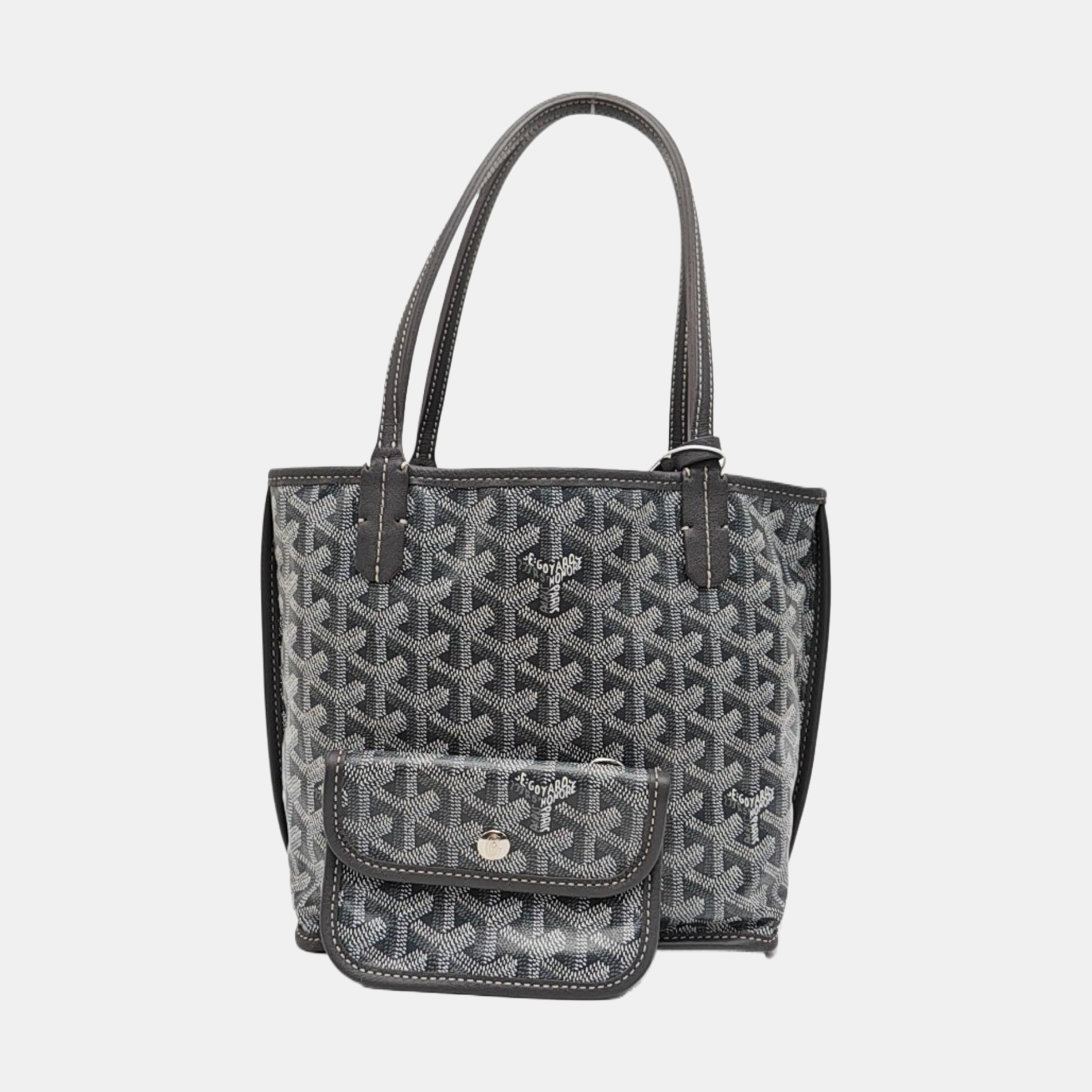 Anjou Coated Canvas Gray