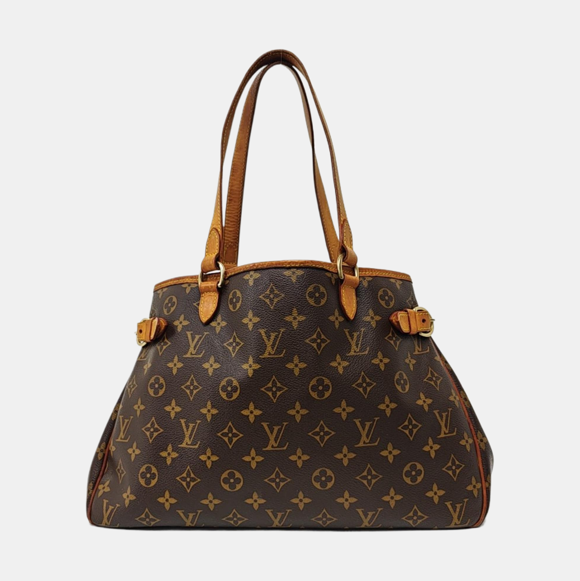 BATIGNOLLES GM Monogram Coated Canvas Brown