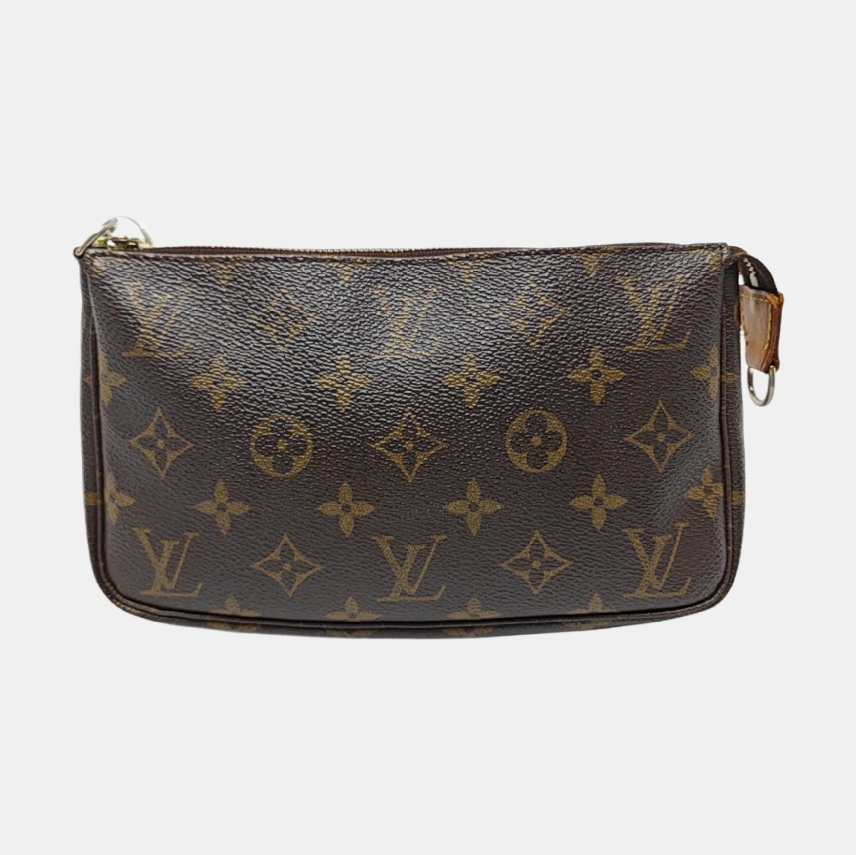 ACCESSOIRES Monogram Coated Canvas Brown