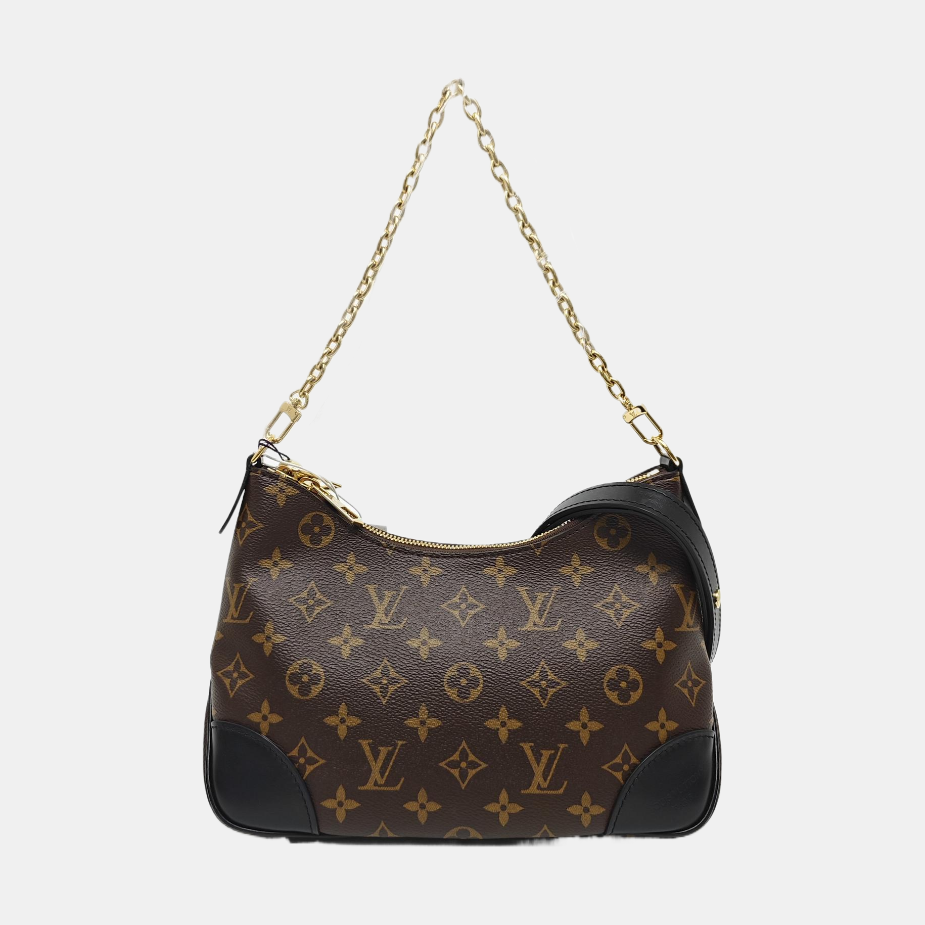 BOULOGNE Monogram Coated Canvas Brown