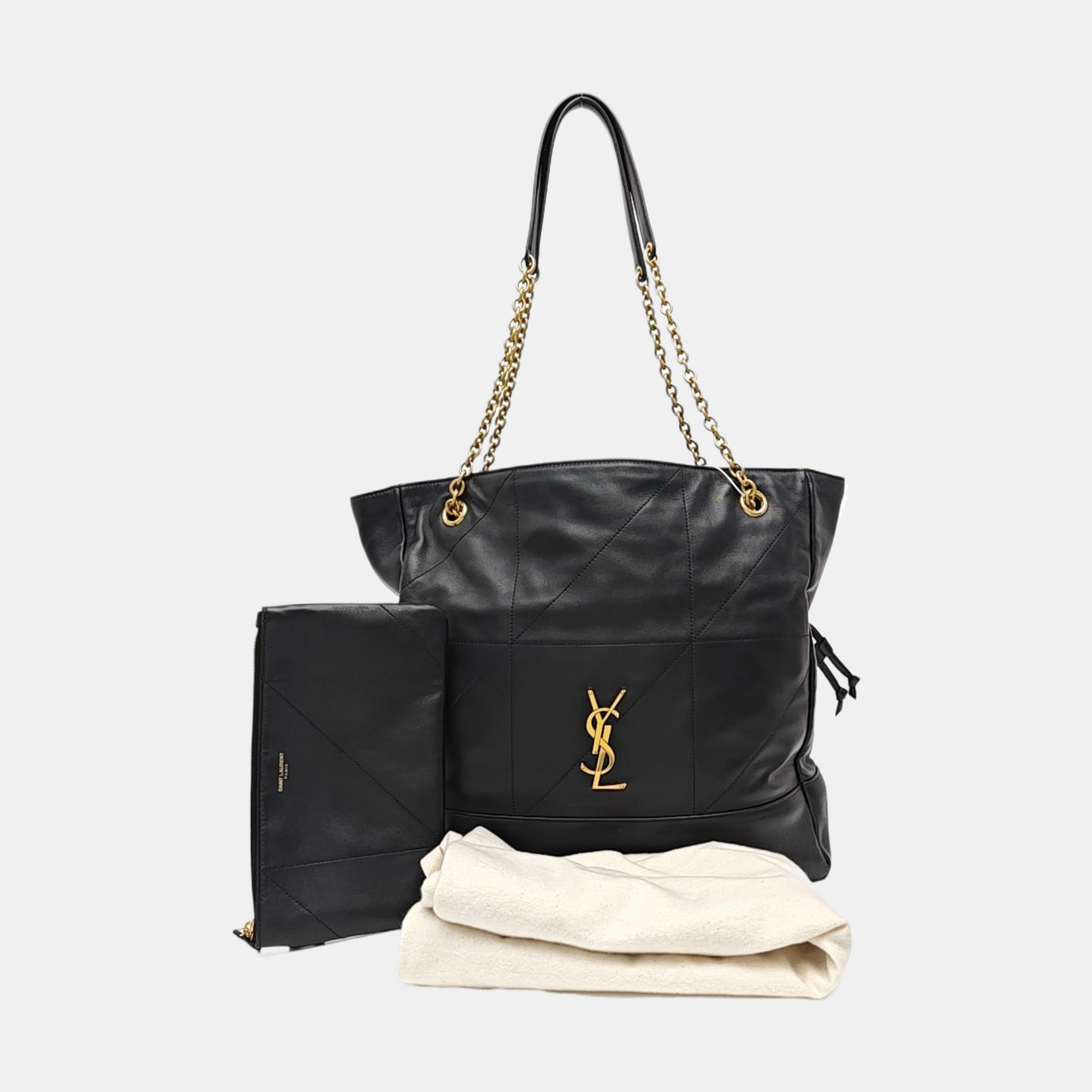 JAMIE SHOPPING Quilted Lambskin Black