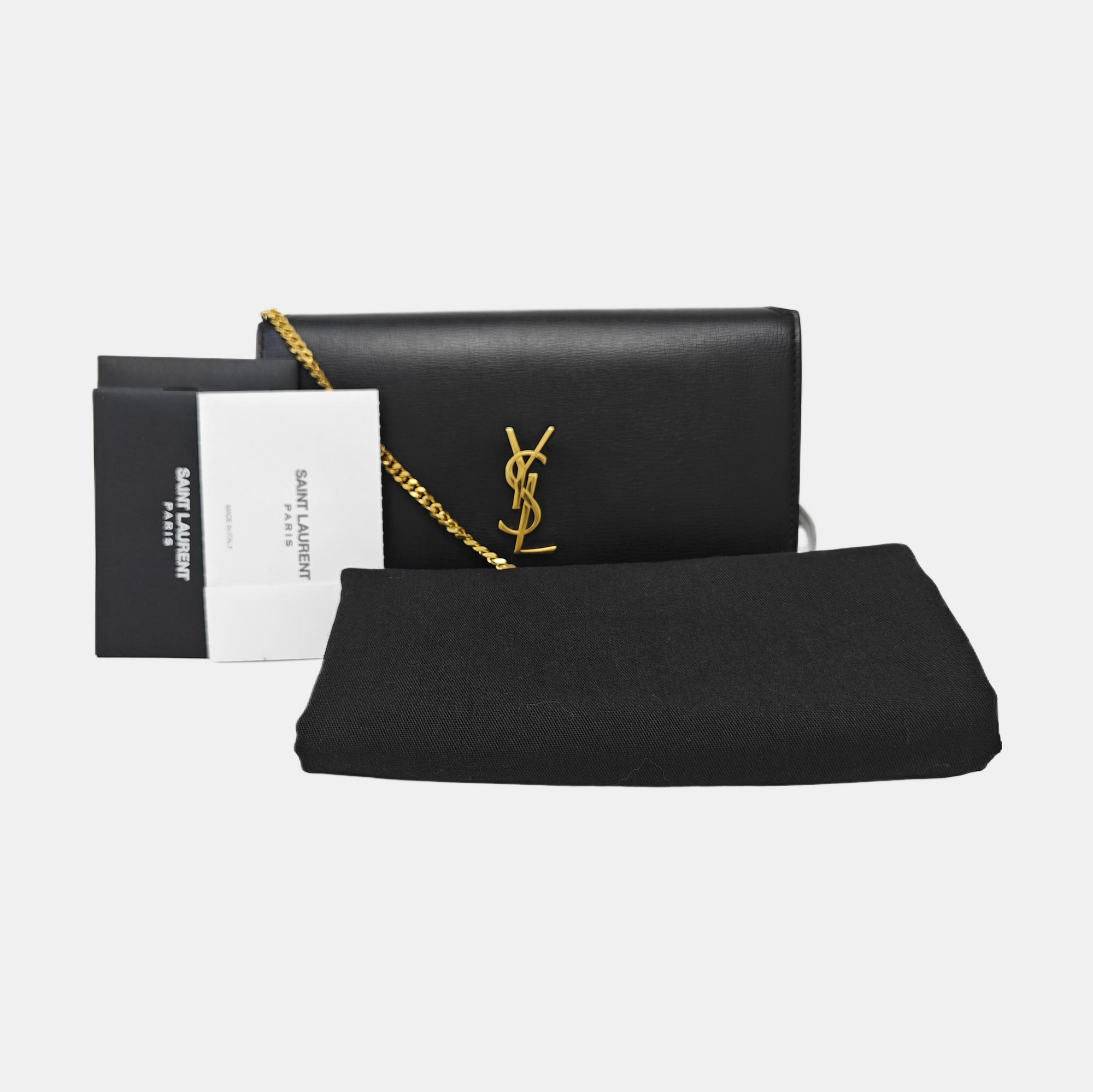 MONOGRAM Calfskin Black