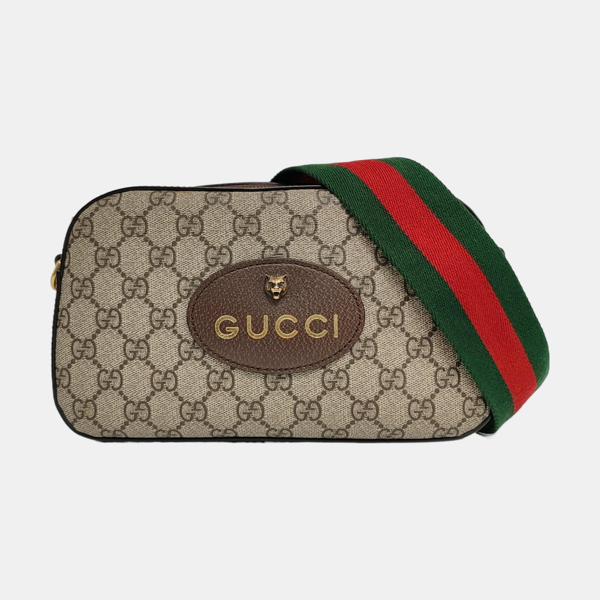 Neo Vintage Monogram Coated Canvas Beige