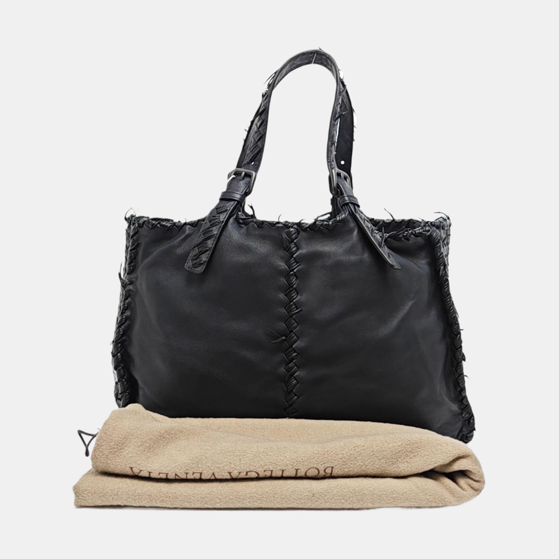 Calfskin Tote Bag Black