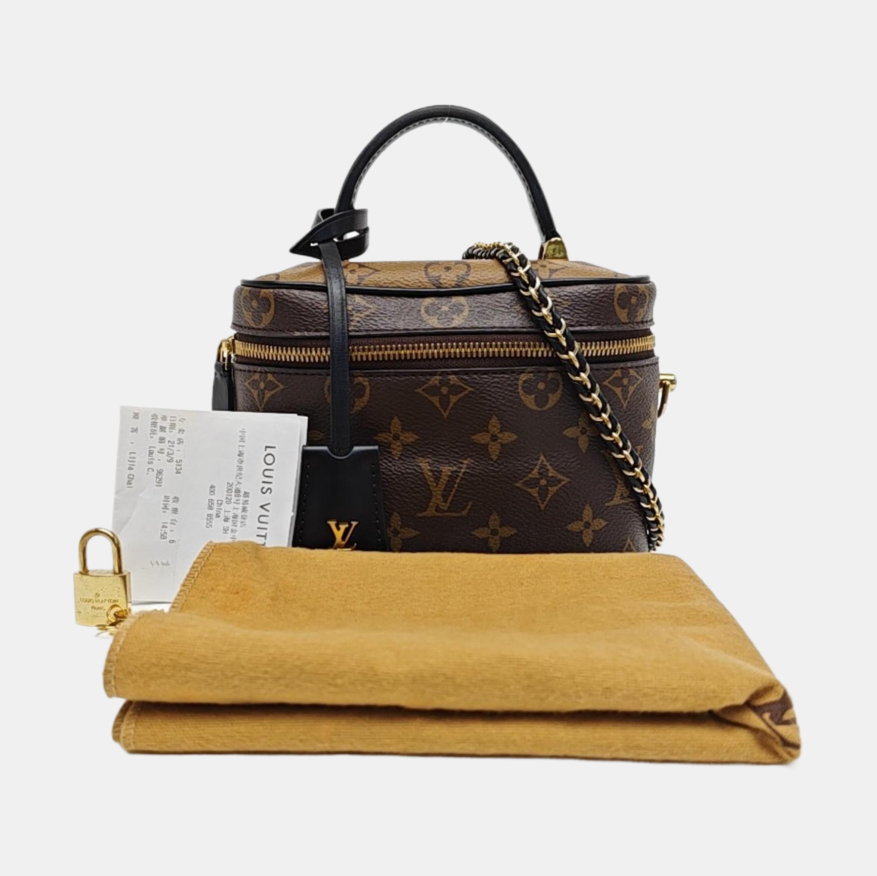 VANITY PM Monogram Coated Canvas Brown