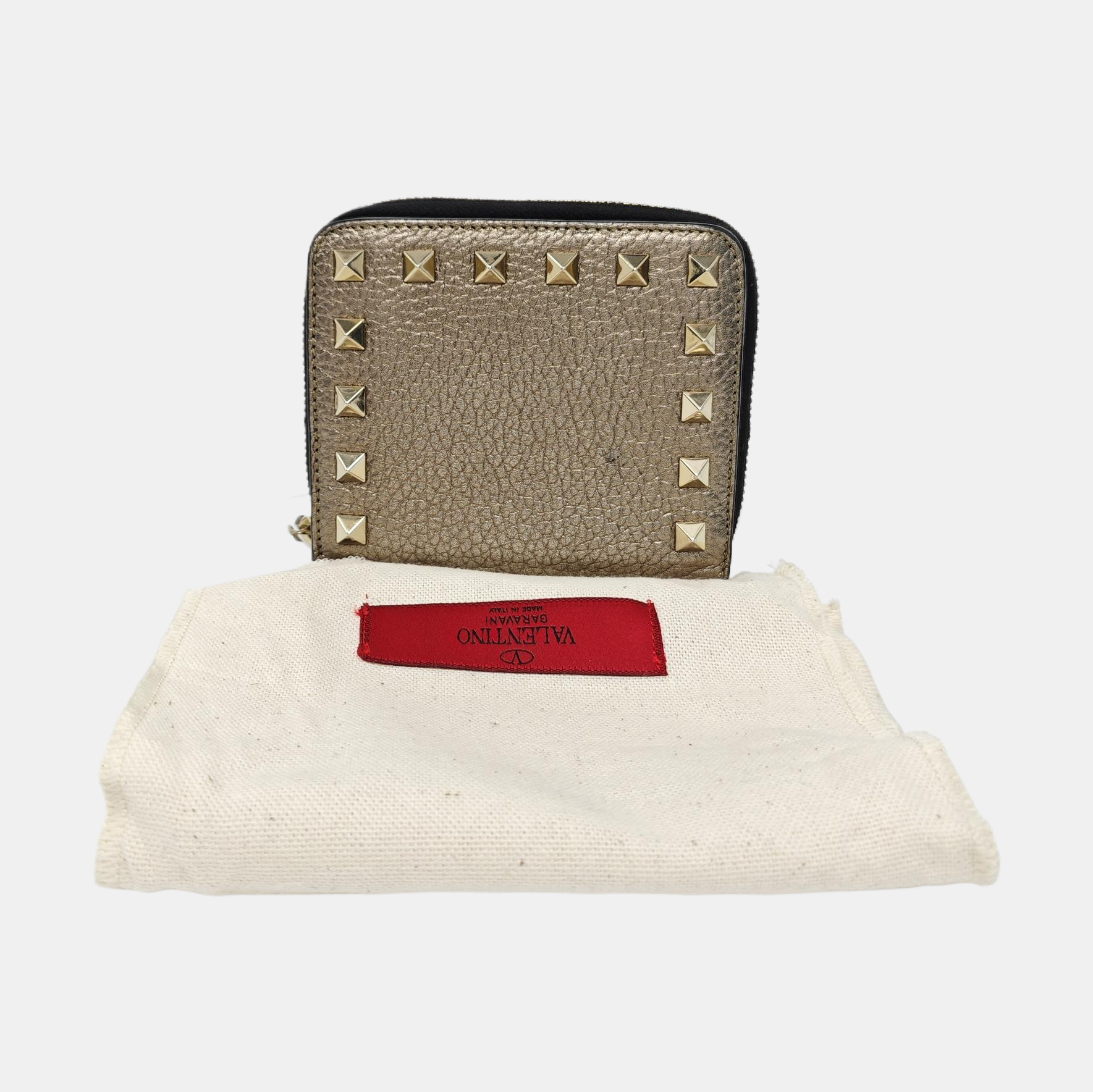 Calfskin Wallet Beige